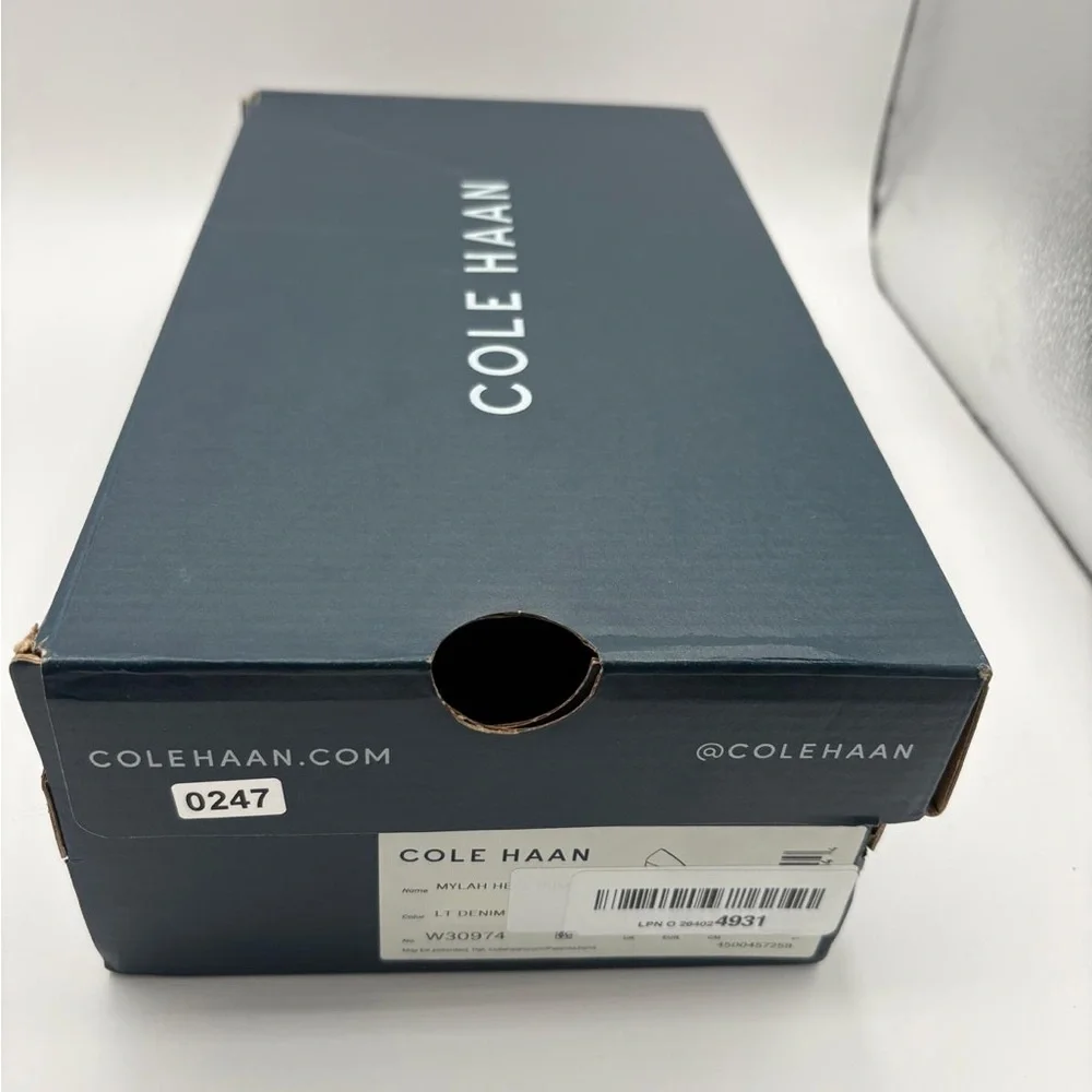 NWT Cole Haan Women’s Mylah Pump 75mm Light Denim (size 7.5B) - Picture 10 of 10